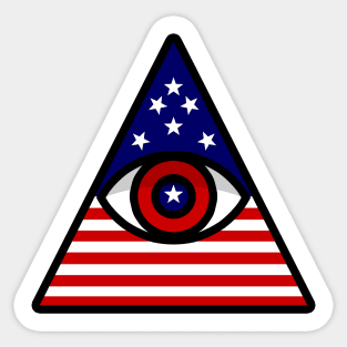 American Pyramid Sticker